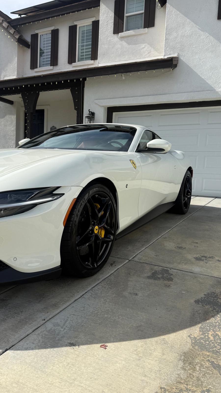 Exotic car exterior detailing in Riverside & San Diego County, sports car with a deep gloss finish after a full exterior detail